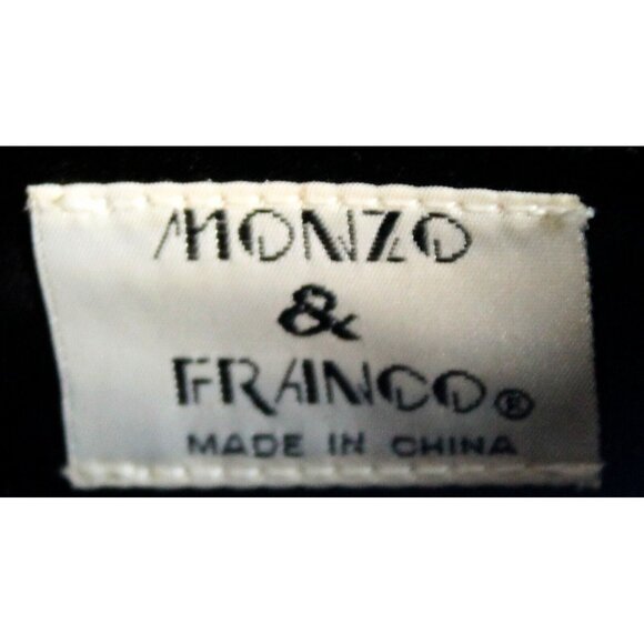 Monzo & Franco Blue Envelope Clutch Purse Chain Strap Rhinestone Dragonfly Forma - Picture 11 of 12